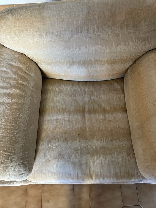 Sofá Poltrona 1 Pessoa Beige