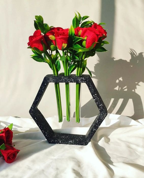 Гіпсова ваза/ Ваза для квітів / Ваза для цветов фотореквізит: 270 грн ...