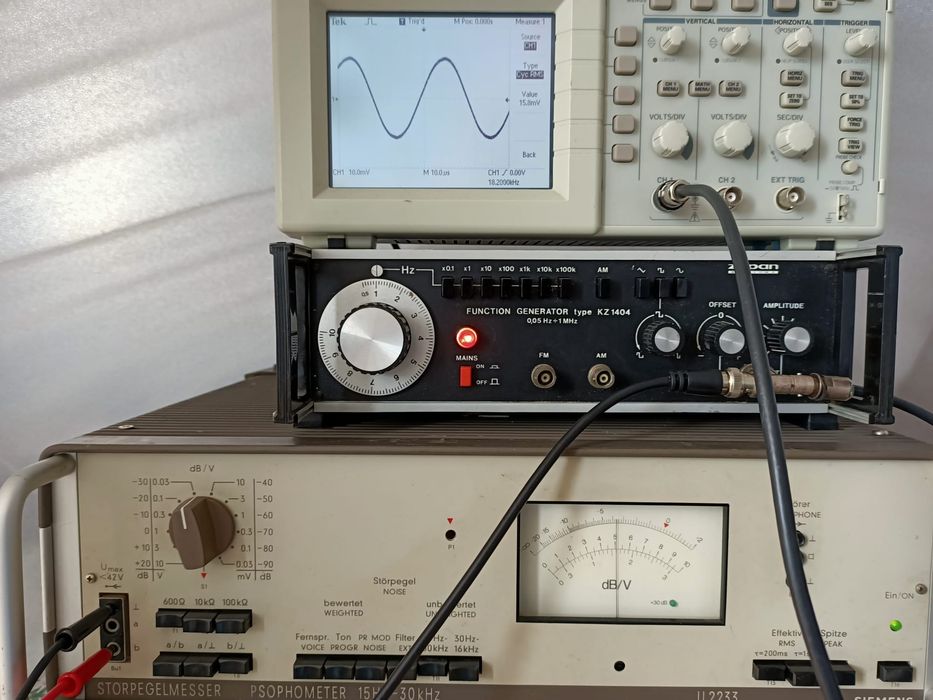 Miernik psofometr SIEMENS U2233.