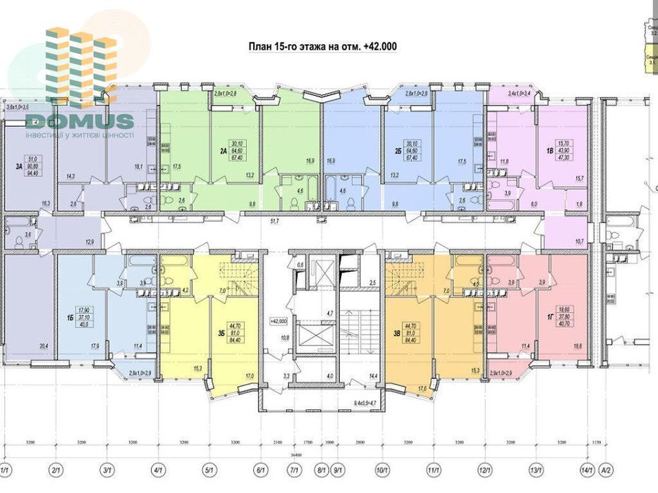 2-rooms apartment apartment by the address (area 69 m²) - Atlanta.ua - photo 2