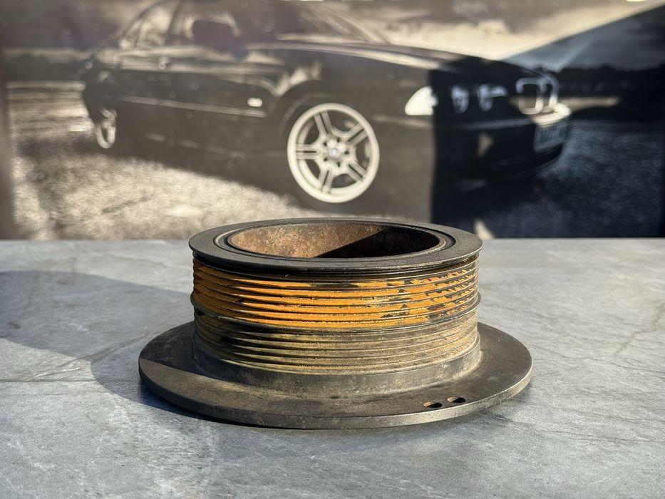 BMW E39 E38 E53 Шків колінвала М62 3.5 4.4 бензин м62 демпферний шків