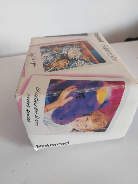 Máquina Fotográfica Polaroid Supercolor 635CL com caixa (como nova)