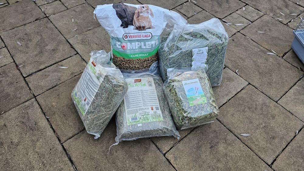 Karma siano zioła dla królika