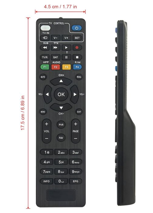 Pilot DigiQuest Q10 Q20 Q30 Ti9 HD Tivusat | Zamiennik | Nowy