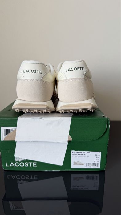 Кросівки lacoste l-spin evo, снікерси l-spin evo 49sfa0111, lacoste l-spin evo 125, 749sfa01111