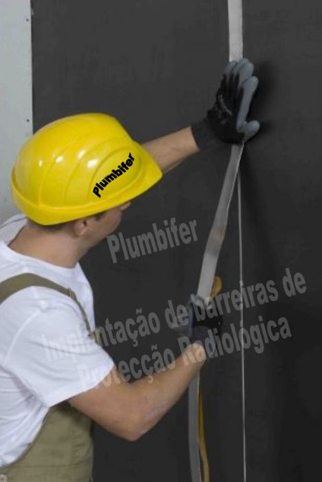 Clinicas dentarias, blindagem em chumbo para protecção de Raio X