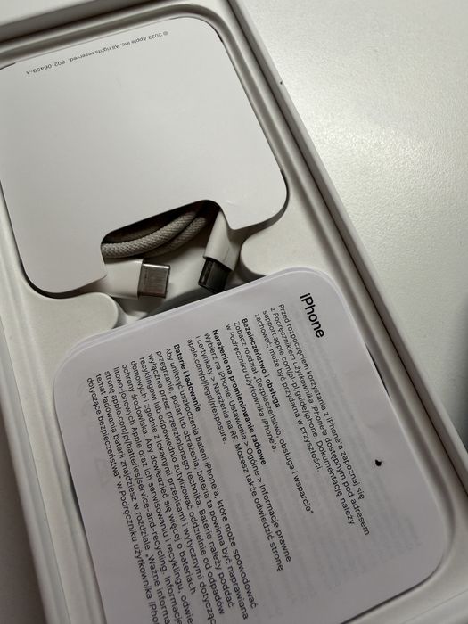 Iphone 15 128 GB OKAZJA etui + folia + kabel GRATIS