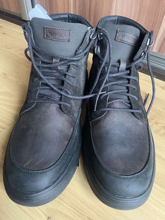 Buty jesienno-zimowe męskie Geox skórzane 45 nowe