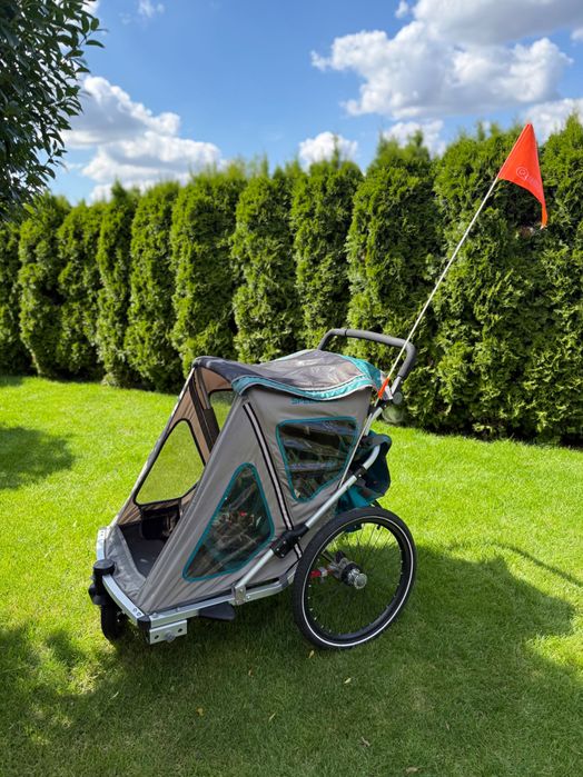 Wózek biegowy do roweru qeridoo speedkid2