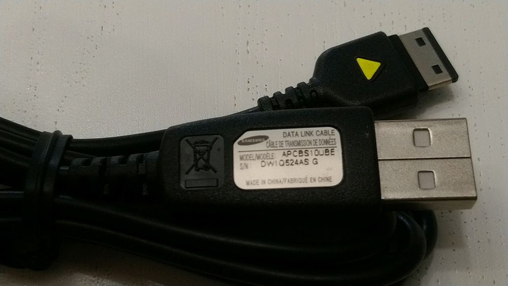 Cabos de carregamento e dados Samsung