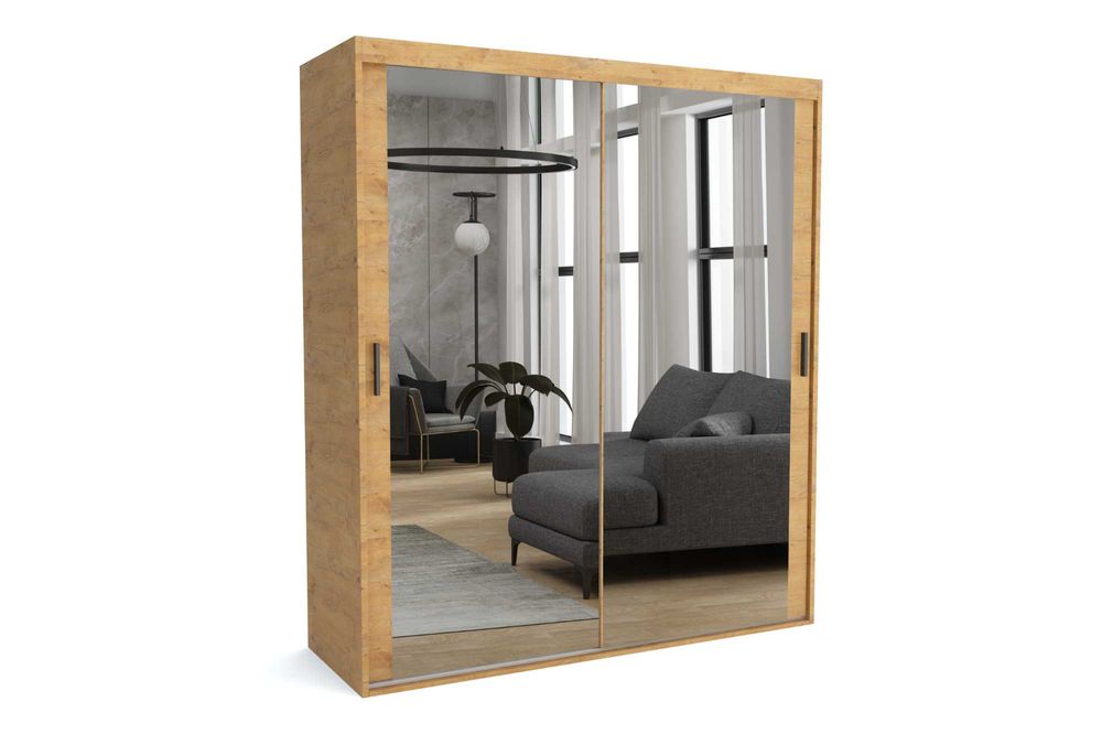 ---PROMOCJA-- Szafa przesuwna na wymiar Mat 5, szer. 100 cm