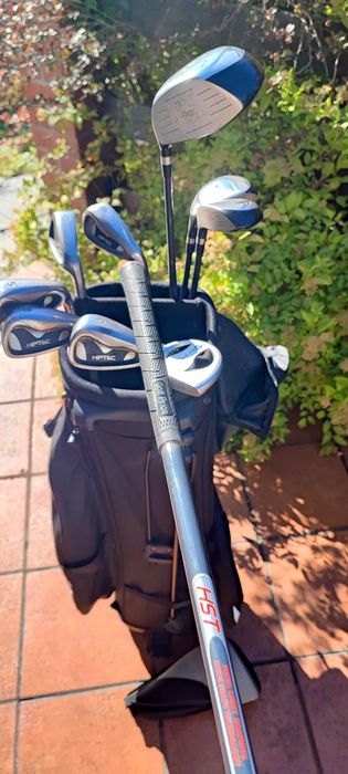 Torba golfowa Taylor Made.Kije golfowe Hippo. Zestaw golfowy