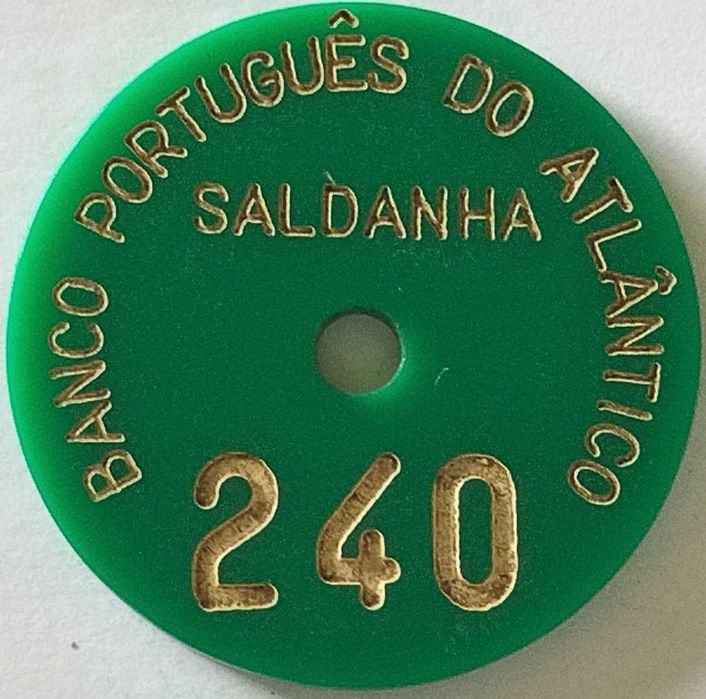 Várias fichas de Bancos