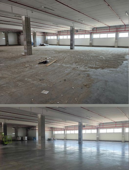 Mycie hal garażowych! Sprzatanie biur ! Sprzanie po budowie !