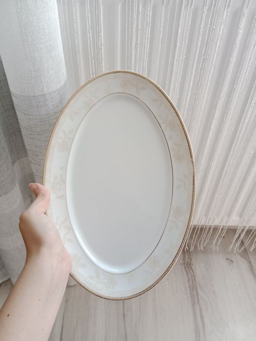 Porcelanowy półmisek na wędliny sery bavaria