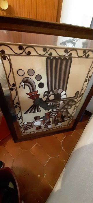 Baixa de preço - Tela/quadro artesanal mexicana