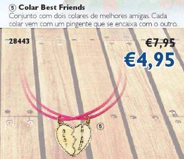 2 Colares Best Friends NOVO