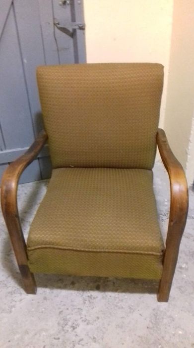 Fotel art deco Halabala Zgierz • OLX.pl