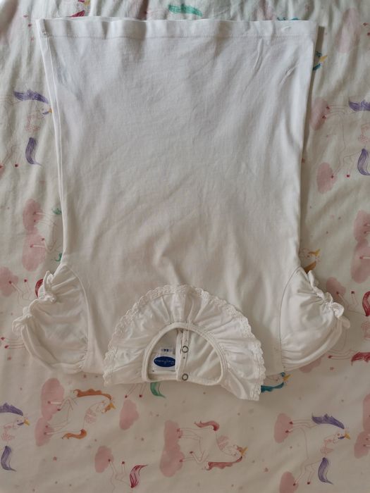 Short-sleeve lace collar