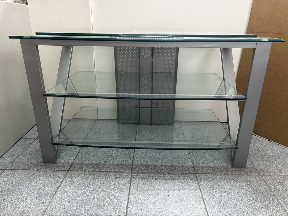 Mesa liga de aluminio e Vidro Laminado