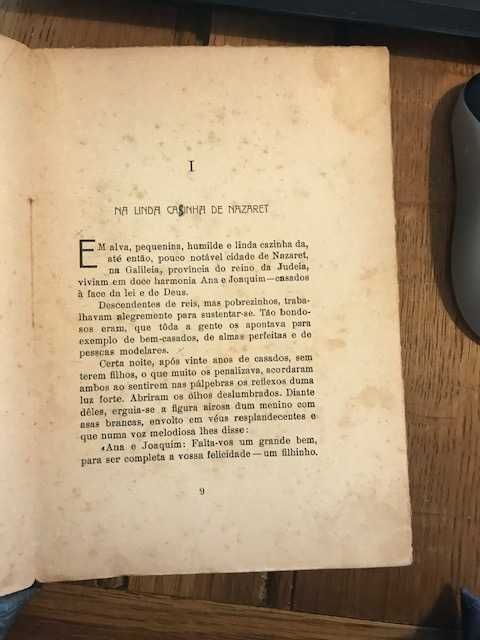 Livro antigo - Historia menino Jesus