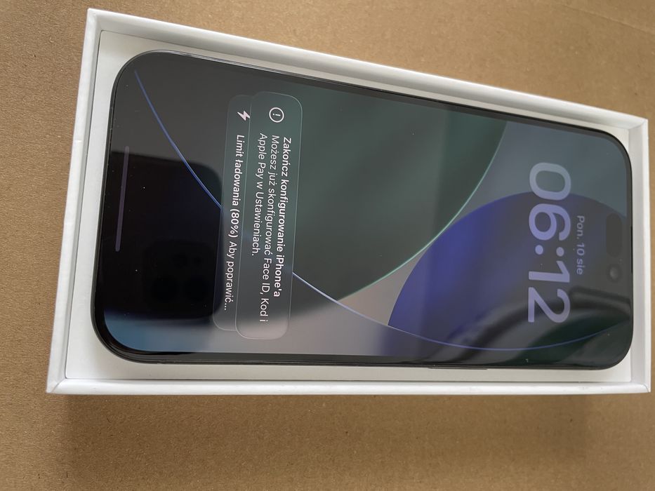 iPhone 15 Pro 256 GB Black Titanium – FABRYCZNIE NOWY – GWARANCJA 12 MIESIĘCY