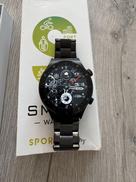 LIGE Nowy Smartwatch Męski 2025