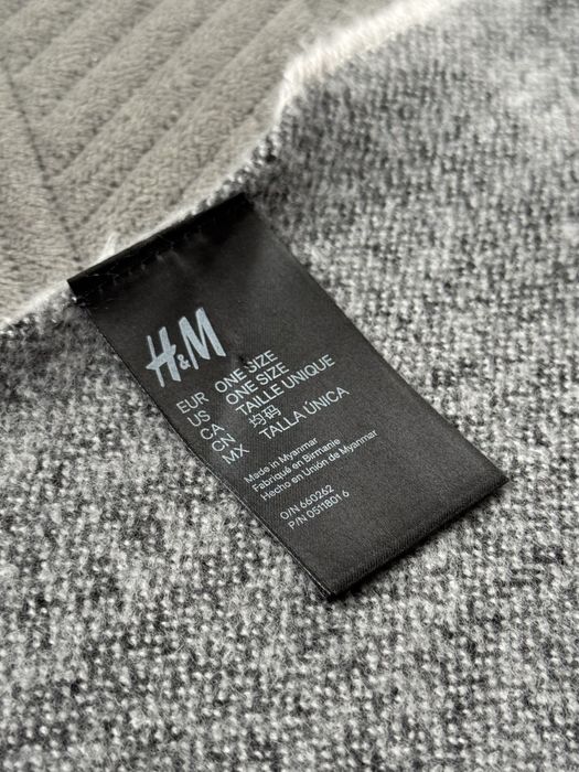 Ciepła dwukolorowa chusta / szal H&M