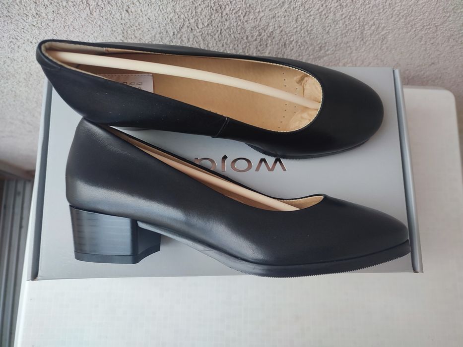 Buty damskie czółenka galowe firmy Wojas skóra r.36