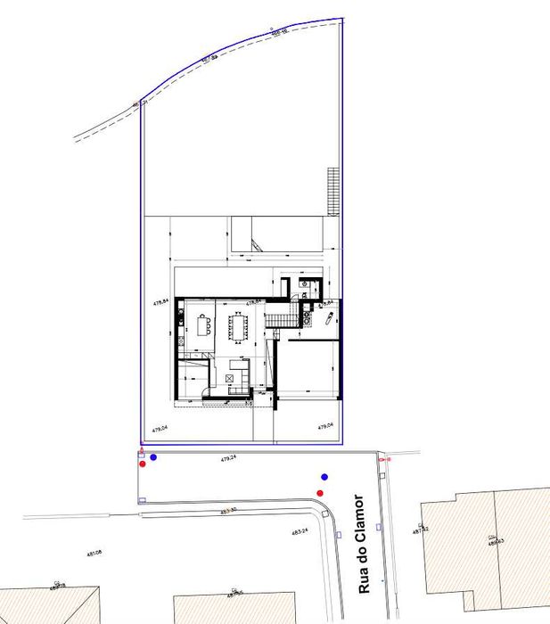 Terreno para Moradia de 2 Pisos com Piscina e Vistas desafogadas