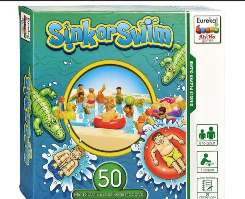 Eureka Ah!Ha URATUJ STEFANA Sink or Swim gra LOGICZNA