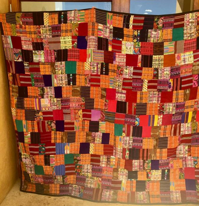 Colchas de retalhos de Guatemala
