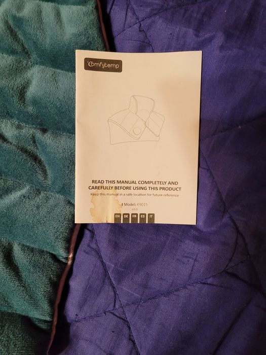 Poduszka elektryczna na ramiona i plecy. Nowa.