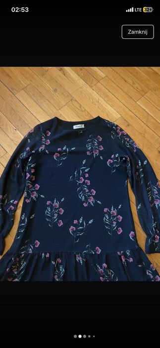 Sukienka w kwiaty Xana Collection rozmiar M/38