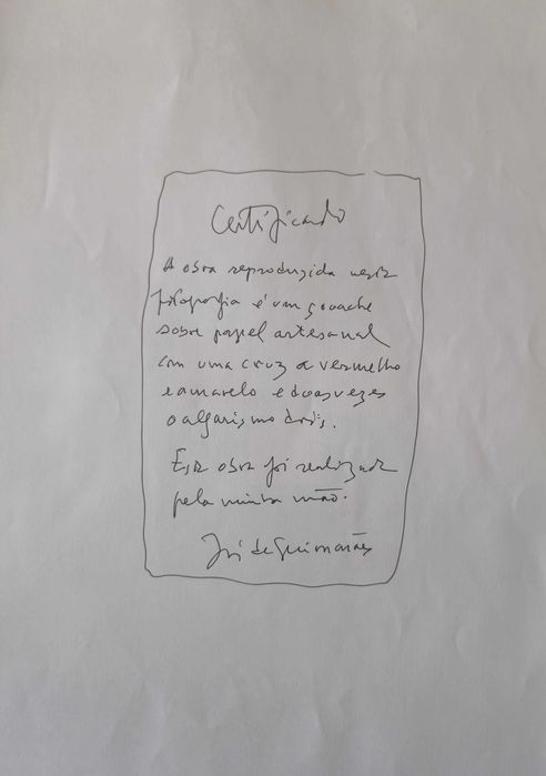 José de Guimarães, obra original (com certificado))