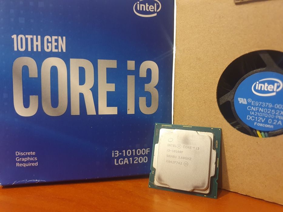 i3 10100f+ boxowe chłodzenie. Sprawne