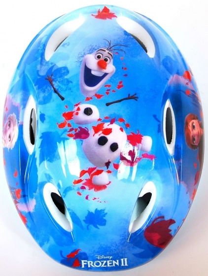 Дитячий шолом шлем дитячий захист для дівчинки Frozen Ельза 50-54см