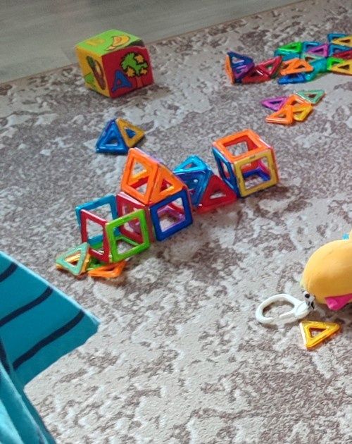 Магнітний конструктор 84/50 шт, магнитный конструктор