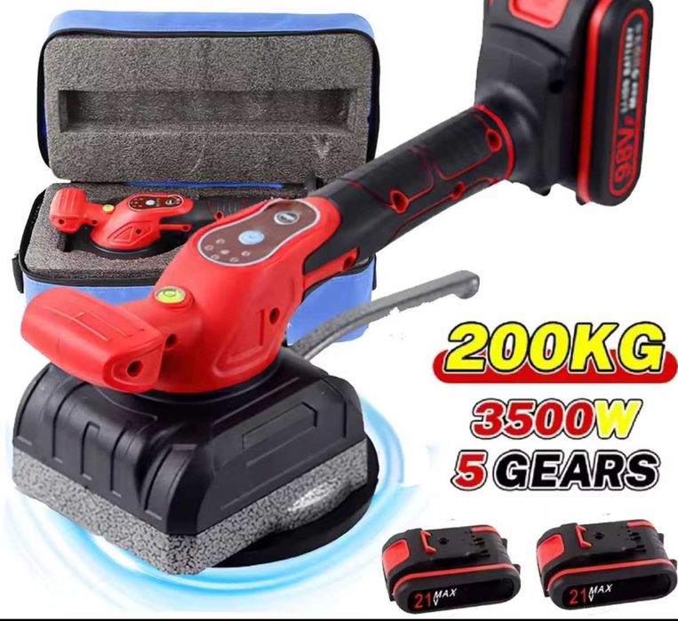 Vibrador de sucção para azulejos ceramicas