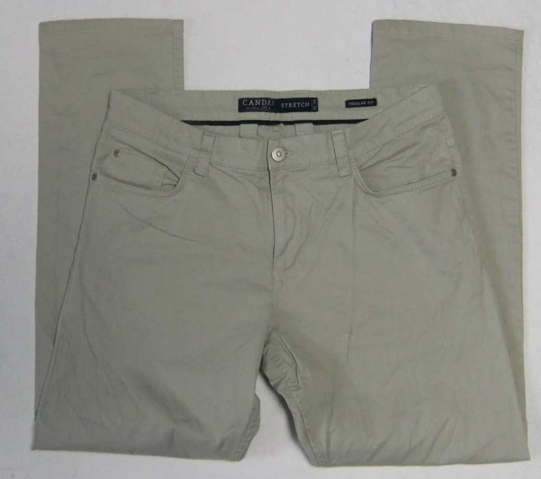CANDA STRETCH W36 L30 PAS 92 spodnie męskie regular z elastanem