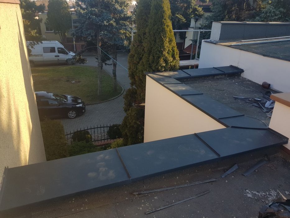 Izolacje I hydroizolacje  dachów płaskich,tarasów I fundamentów oraz obróbki blacharskie pod wymiar