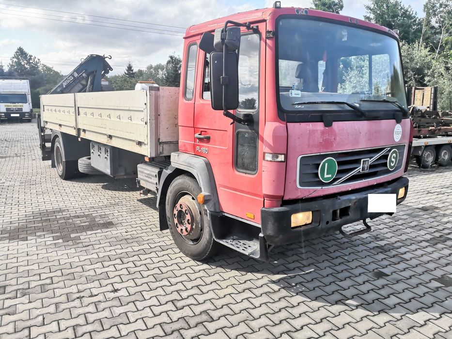volvo fl 6 hds UDT dźwig żuraw