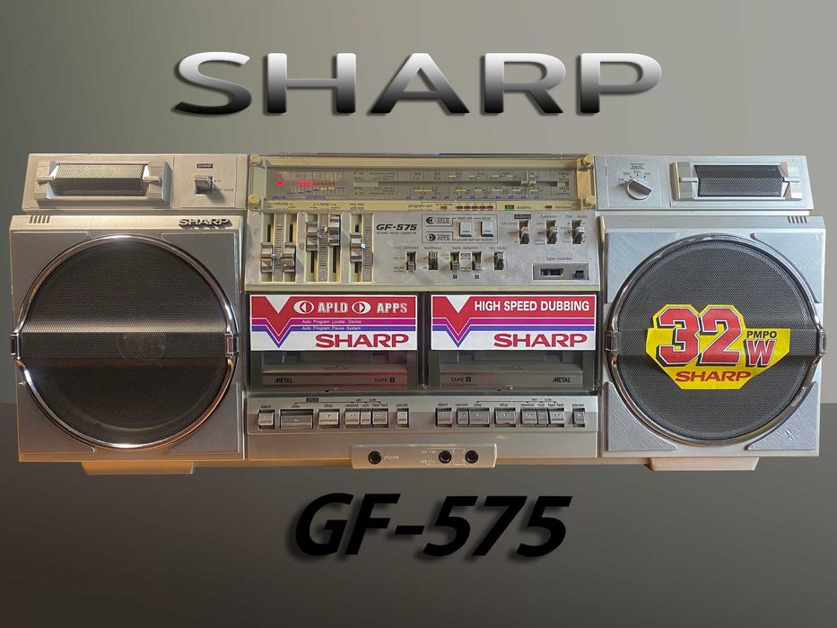 SHARP GF-575 1982 року (відео відновлення)