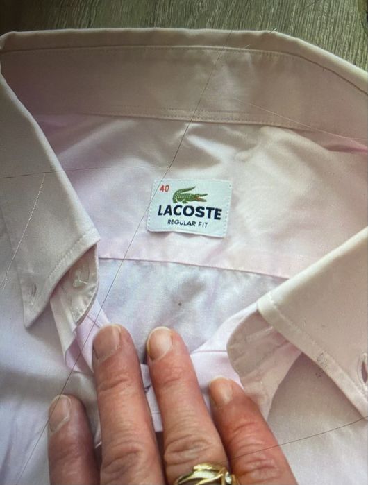 Lacoste Regular Fit meska koszula z dlugimi rekawami,rozmiar 49
