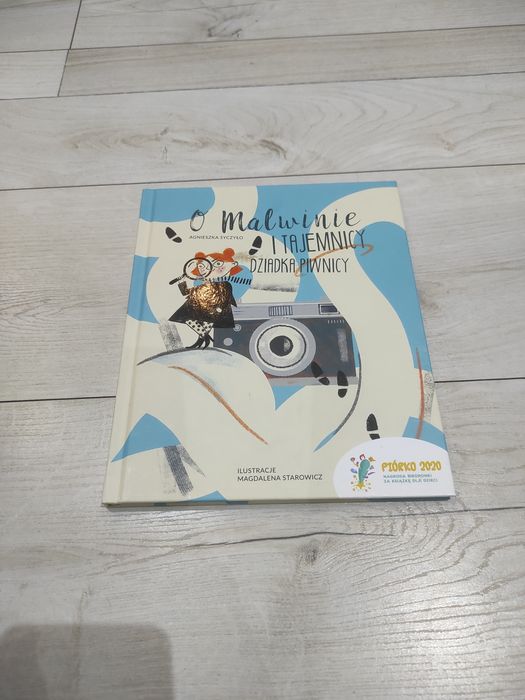 Książka o Malwinie i tajemnicy dziadka piwnicy