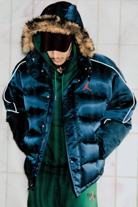 Peffer Supreme x Jordan/пуховик джордан в колабі з джордан