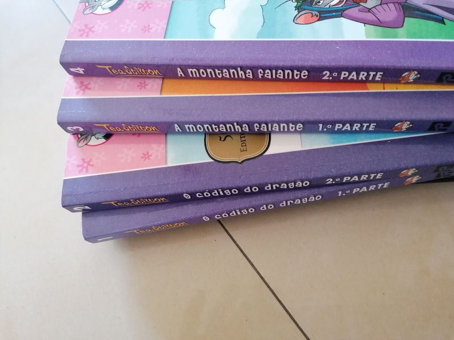 Tea Stilton - coleção de 4 livros