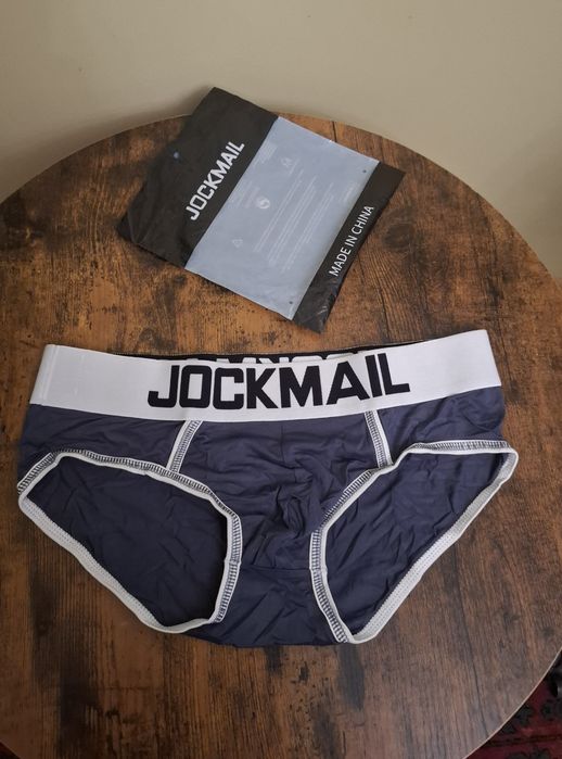 Slipy męskie Jockmail z kieszonką roz. M