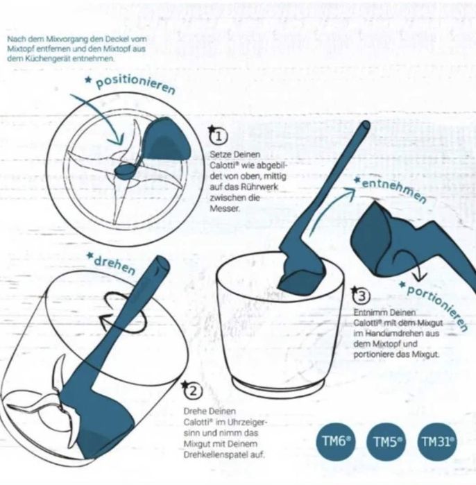 Colher + passador compativel com para Bimby