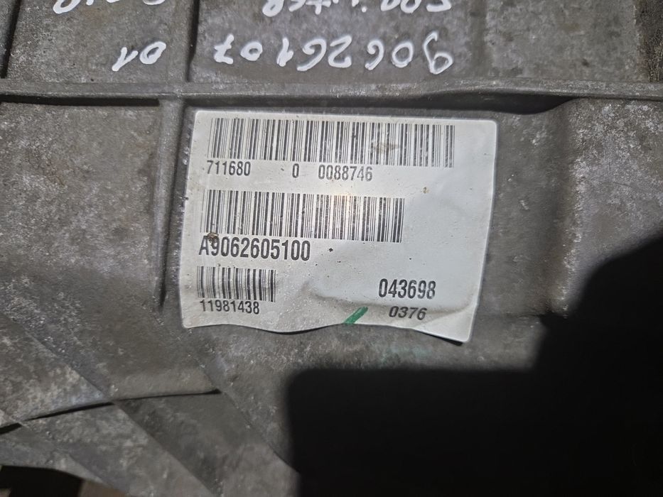 Caixa de velocidades manual MERCEDES-BENZ Sprinter 3,5-t (906)